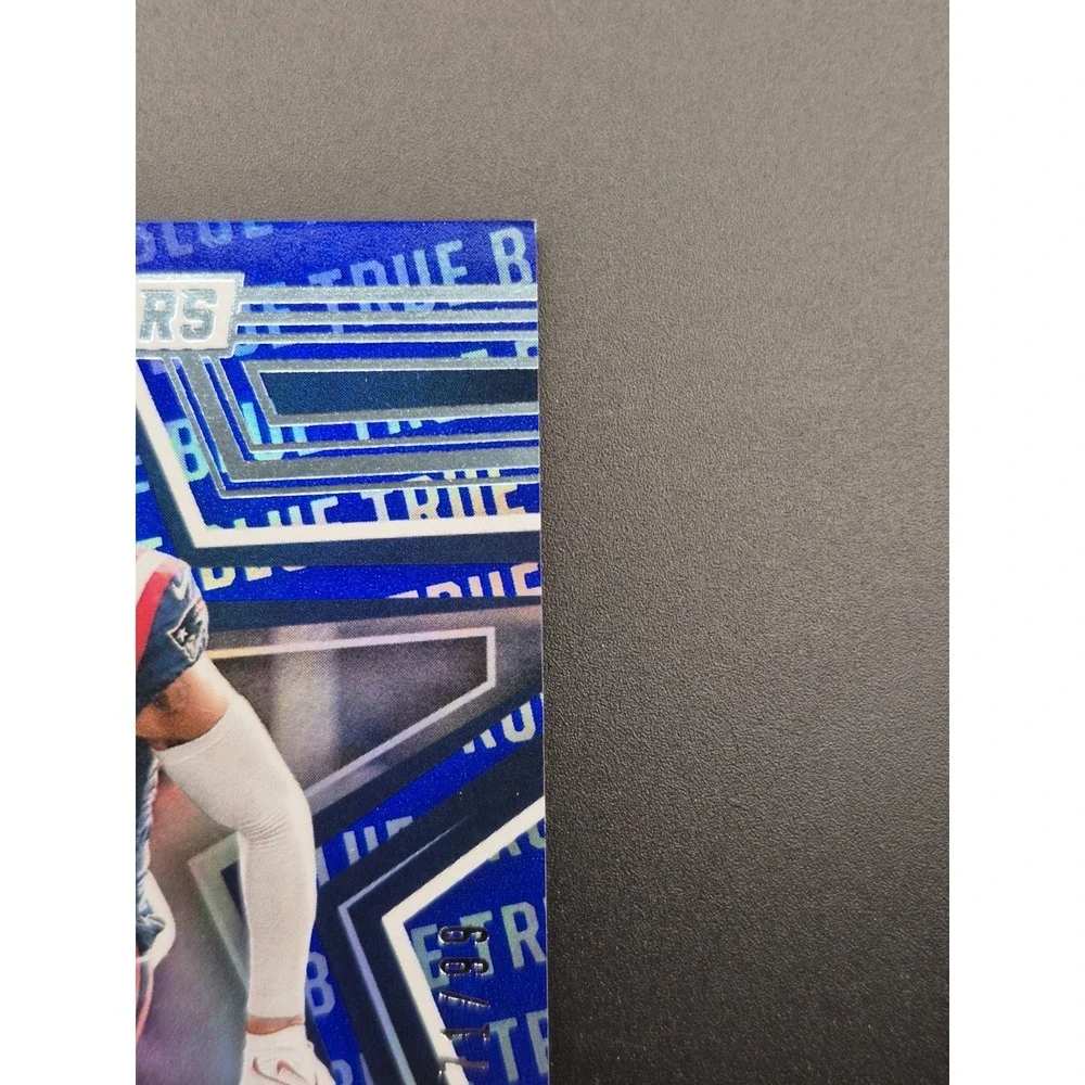 2024 Panini Rookies & Stars Kendrick Bourne #67‎ True Blue /99 Auto Patriots